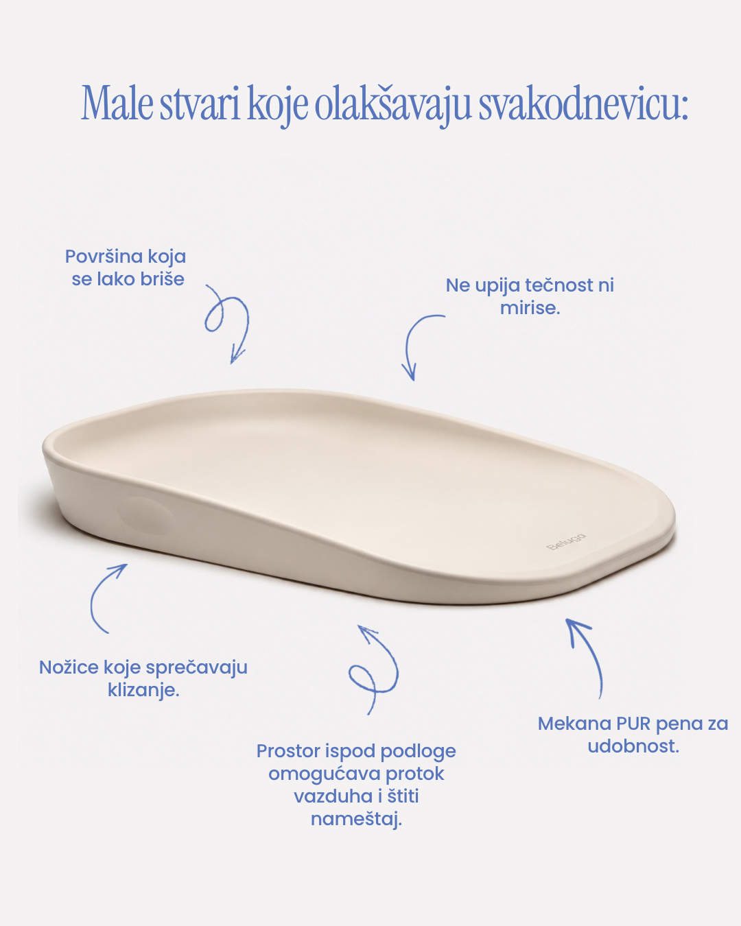 Podloga za presvlačenje