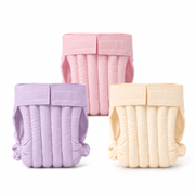 Pelene za široki povoj – set od 3 komada u roze, lila i krem boji